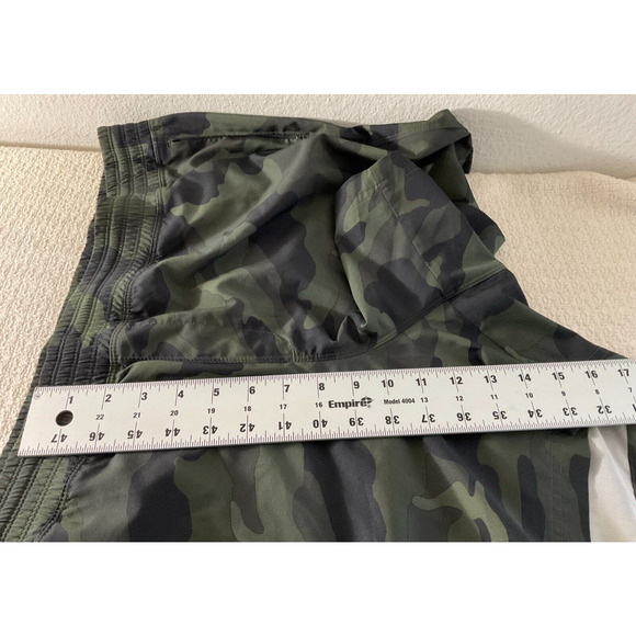 Camo StretchTech Men's XL Quick Dry Shorts Zipper Pockets Activewear Running Jog - Picture 6 of 11